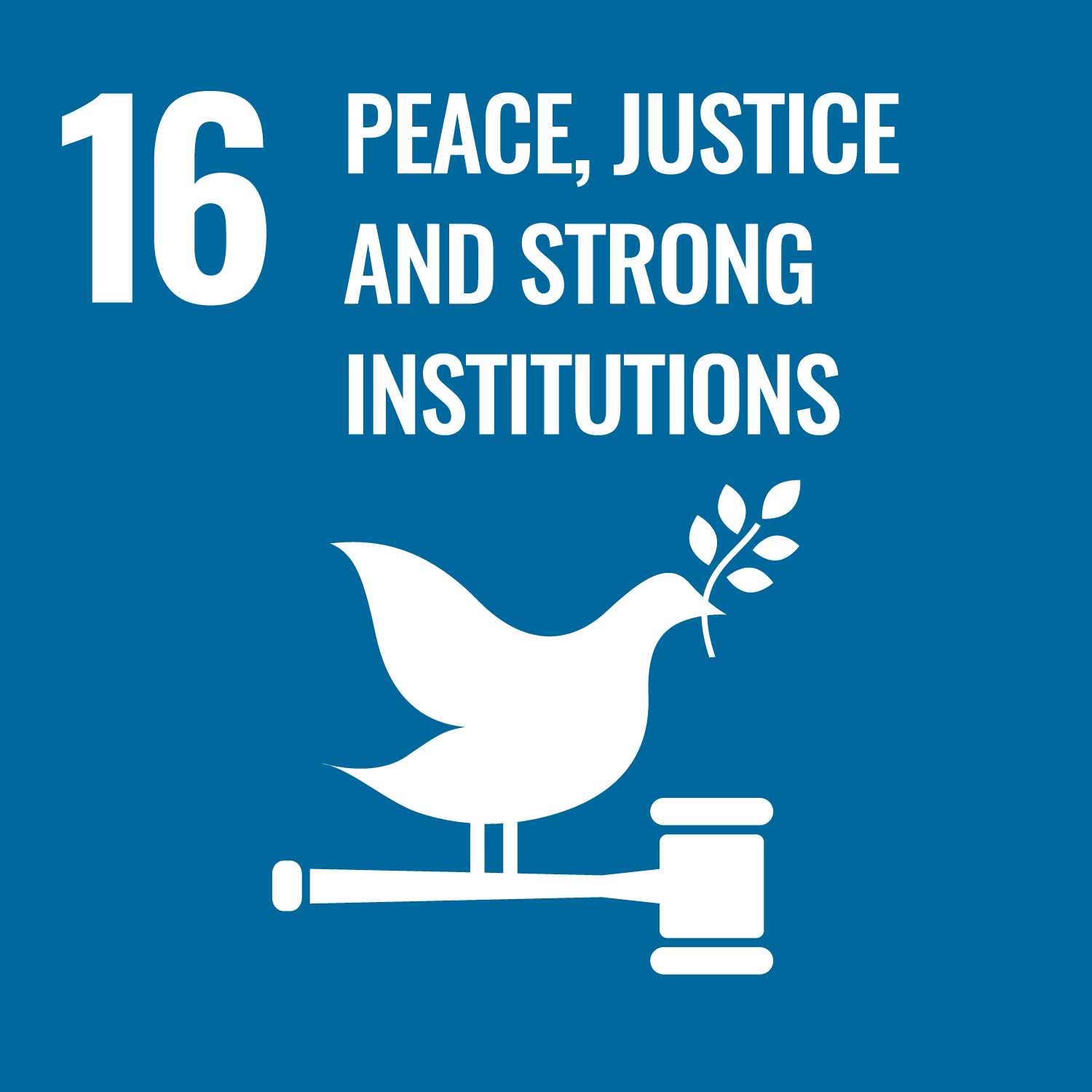 16.PEACE,JUSTICE AND STRONG INSTITUTIONS